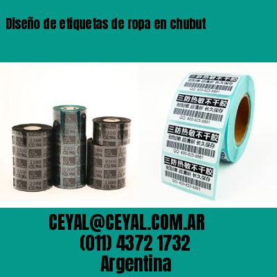 Diseño de etiquetas de ropa en chubut