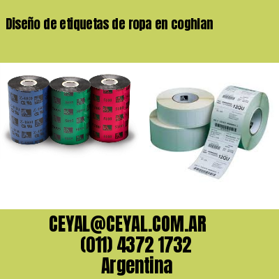 Diseño de etiquetas de ropa en coghlan