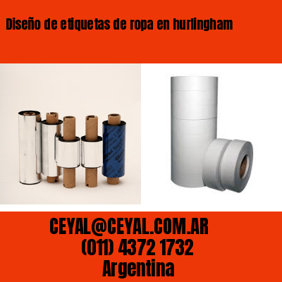 Diseño de etiquetas de ropa en hurlingham