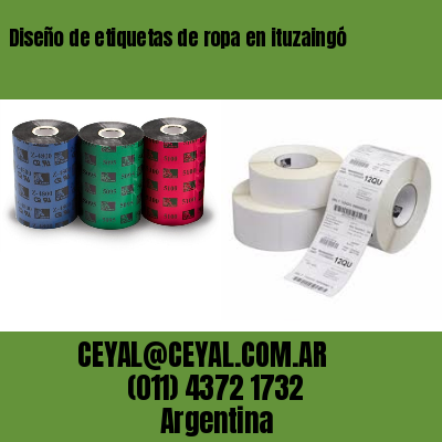 Diseño de etiquetas de ropa en ituzaingó