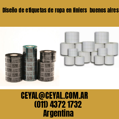 Diseño de etiquetas de ropa en liniers  buenos aires