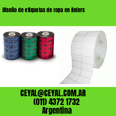 Diseño de etiquetas de ropa en liniers