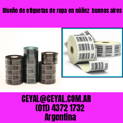 Diseño de etiquetas de ropa en núñez  buenos aires