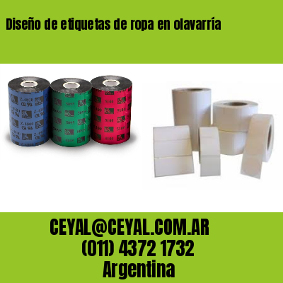 Diseño de etiquetas de ropa en olavarría