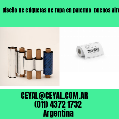 Diseño de etiquetas de ropa en palermo  buenos aires