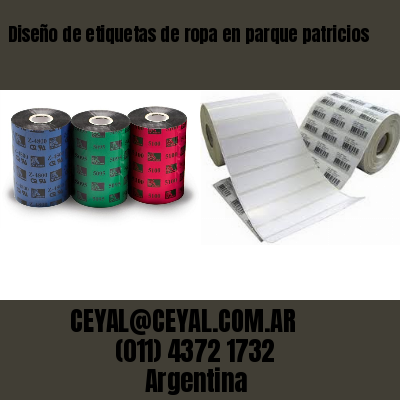 Diseño de etiquetas de ropa en parque patricios