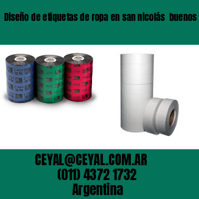 Diseño de etiquetas de ropa en san nicolás  buenos aires