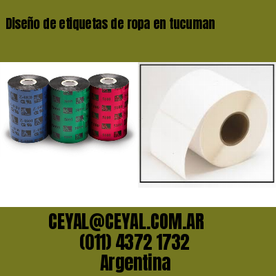 Diseño de etiquetas de ropa en tucuman