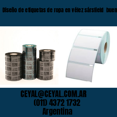 Diseño de etiquetas de ropa en vélez sársfield  buenos aires
