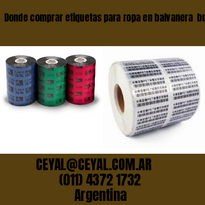 Donde comprar etiquetas para ropa en balvanera  buenos aires