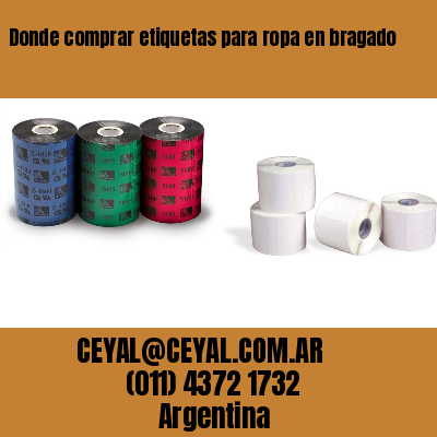 Donde comprar etiquetas para ropa en bragado