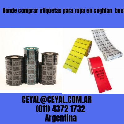 Donde comprar etiquetas para ropa en coghlan  buenos aires