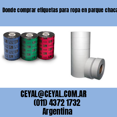 Donde comprar etiquetas para ropa en parque chacabuco  buenos aires