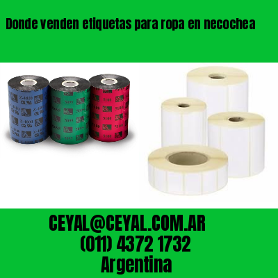 Donde venden etiquetas para ropa en necochea