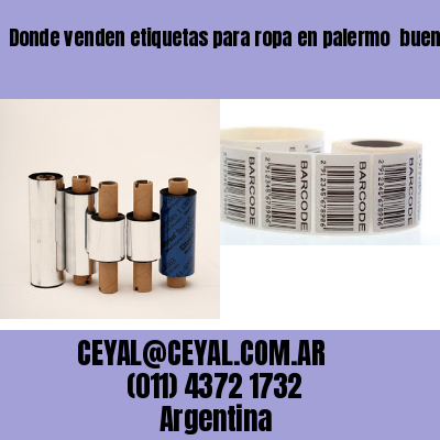 Donde venden etiquetas para ropa en palermo  buenos aires