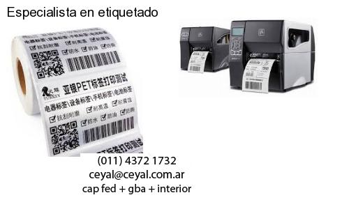 Especialista en etiquetado