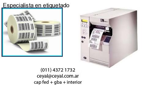 Especialista en etiquetado