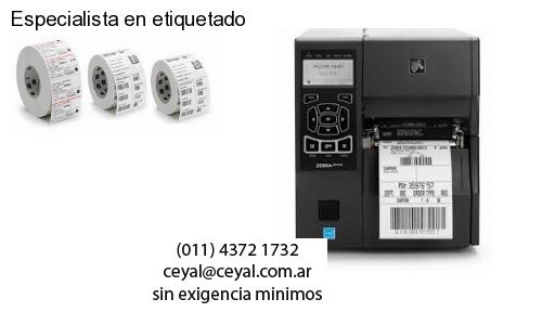 Especialista en etiquetado
