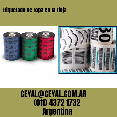 Etiquetado de ropa en la rioja