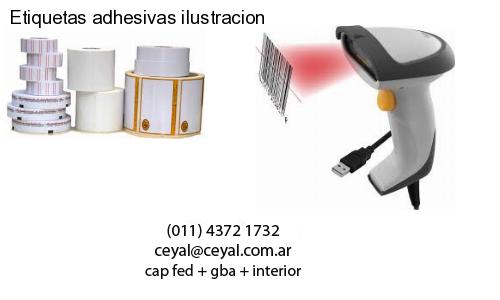 Etiquetas adhesivas ilustracion