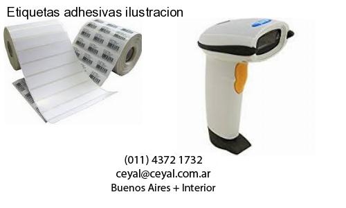 Etiquetas adhesivas ilustracion