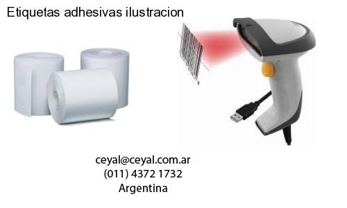 Etiquetas adhesivas ilustracion