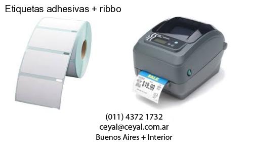 Etiquetas adhesivas ribbo