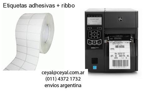 Etiquetas adhesivas   ribbo
