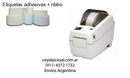Etiquetas adhesivas ribbo