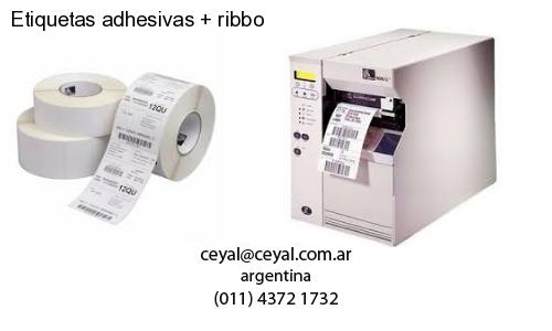Etiquetas adhesivas   ribbo