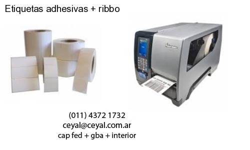 Etiquetas adhesivas   ribbo