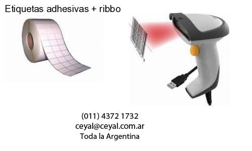 Etiquetas adhesivas   ribbo