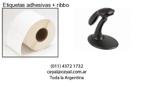 Etiquetas adhesivas   ribbo