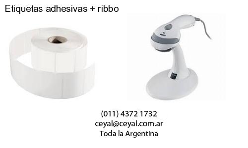Etiquetas adhesivas ribbo