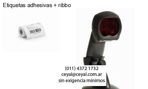 Etiquetas adhesivas   ribbo