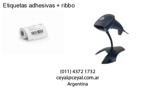 Etiquetas adhesivas ribbo