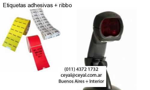 Etiquetas adhesivas ribbo