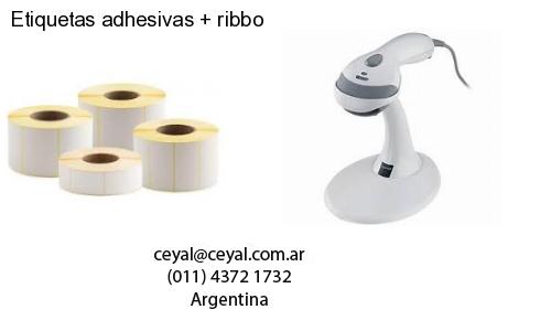 Etiquetas adhesivas   ribbo