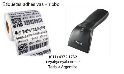 Etiquetas adhesivas   ribbo