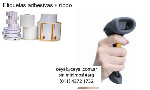 Etiquetas adhesivas   ribbo