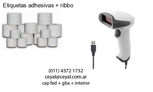 Etiquetas adhesivas   ribbo