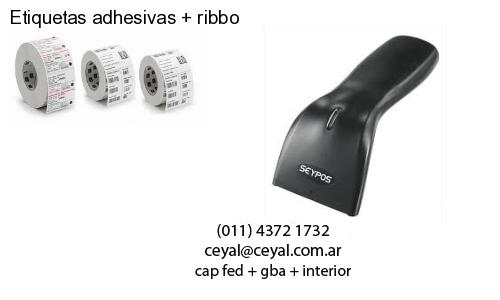 Etiquetas adhesivas   ribbo