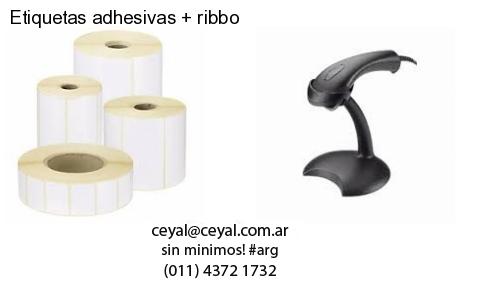 Etiquetas adhesivas   ribbo