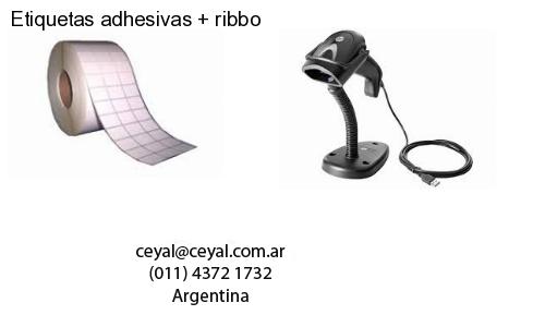 Etiquetas adhesivas ribbo