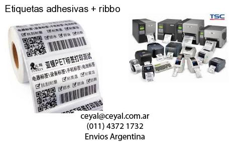 Etiquetas adhesivas   ribbo