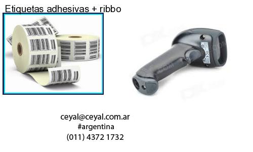 Etiquetas adhesivas ribbo