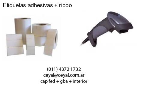 Etiquetas adhesivas   ribbo