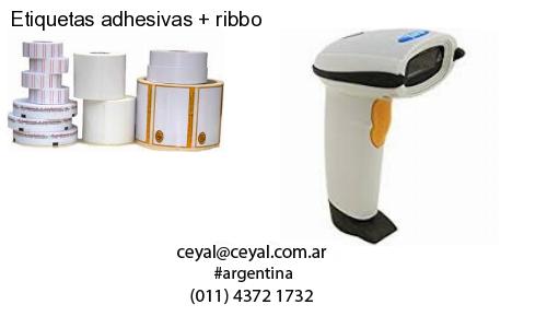 Etiquetas adhesivas   ribbo