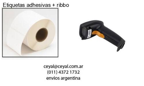 Etiquetas adhesivas   ribbo