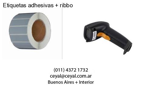 Etiquetas adhesivas ribbo